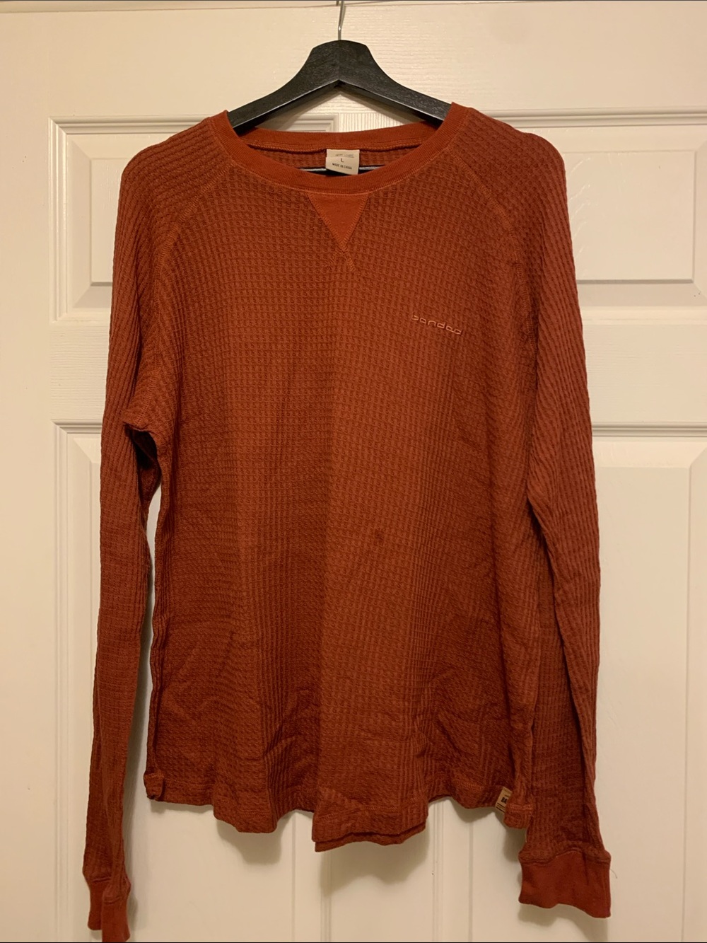 Banded Large Waffle Knit
